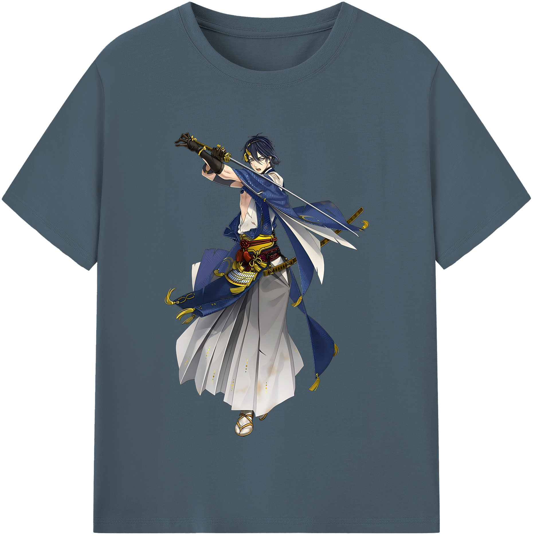 （画像用） 刀剣乱舞 Touken Ranbu 綿100％半袖Tシャツ（フロントプリント）